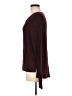 Ann Taylor LOFT 100% Cotton Burgundy Pullover Sweater Size M - photo 5