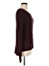 Ann Taylor LOFT 100% Cotton Burgundy Pullover Sweater Size M - photo 4
