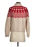Old Navy Chevron-herringbone Red Pullover Sweater Size XS - photo 2