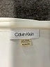 Calvin Klein 100% Polyester Ivory Long Sleeve Blouse Size M - photo 7
