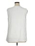 Nina Leonard 100% Polyester White Sleeveless Top Size XL - photo 2