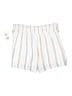 wonderly 100% Cotton Stripes White Shorts Size XL - photo 2