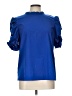 Droimp Blue 3/4 Sleeve Blouse Size L - photo 1