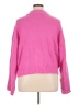 Gap Solid Pink Pullover Sweater Size L - photo 2