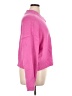 Gap Solid Pink Pullover Sweater Size L - photo 4