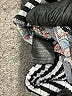 Bebop 100% Rayon Paisley Black Casual Pants Size XS - photo 8