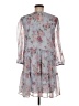 Sunday Best 100% Polyester Floral Gray Cocktail Dress Size M - photo 2