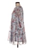 Sunday Best 100% Polyester Floral Gray Cocktail Dress Size M - photo 5