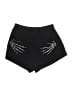 Romwe Solid Black Athletic Shorts Size L - photo 2