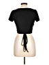 Unbranded Black Short Sleeve Top Size L - photo 2