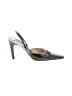 Pollini Gray Heels Size EU 37 - photo 1