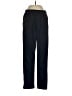 Nike 100% Polyester Solid Black Casual Pants Size S - photo 1