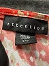 Attention Orange Sleeveless Blouse Size S - photo 7