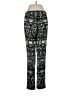 J.Crew 100% Polyester Print Black Casual Pants Size 0 - photo 2
