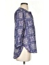 Akemi + Kin 100% Viscose Blue 3/4 Sleeve Blouse Size S - photo 4