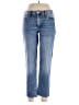 Lands' End Hearts Blue Jeans Size 10 - photo 1