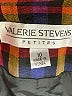 Valerie Stevens 100% Linen Plaid Red Blazer Size 10 Petite - photo 6