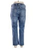 Lands' End Hearts Blue Jeans Size 10 - photo 2