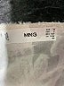MNG 100% Polyester Ivory 3/4 Sleeve Blouse Size 2 - photo 7