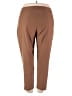 Alfred Dunner Solid Brown Casual Pants Size 18 - photo 2
