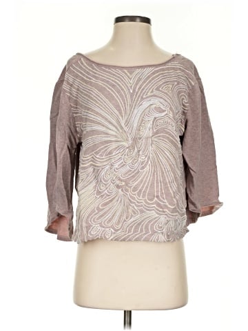 Akemi + Kin 3/4 Sleeve Top (view 1)