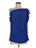 Nanette Lepore 100% Polyester Blue Sleeveless Blouse Size 6 - photo 1