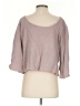 Akemi + Kin 100% Cotton Brown 3/4 Sleeve Top Size S - photo 2