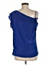 Nanette Lepore 100% Polyester Blue Sleeveless Blouse Size 6 - photo 2