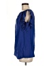 Nanette Lepore 100% Polyester Blue Sleeveless Blouse Size 6 - photo 5