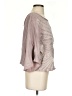 Akemi + Kin 100% Cotton Brown 3/4 Sleeve Top Size S - photo 4