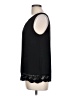 Naked Zebra 100% Polyester Black Sleeveless Blouse Size L - photo 5