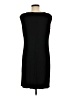 Chico's Solid Black Casual Dress Size Med (1) - photo 2