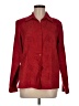 Sag Harbor 100% Polyester Burgundy Long Sleeve Blouse Size M - photo 1