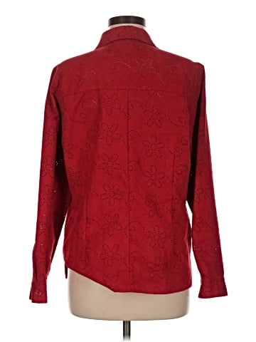 Sag Harbor Long Sleeve Blouse (view 2)