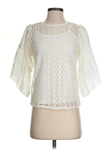 Stella & Dot 3/4 Sleeve Blouse (view 1)