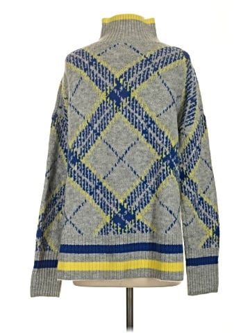 Aqua Pullover Sweater (view 2)