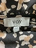 VOY 100% Polyester Black Short Sleeve Blouse Size 1X - photo 7