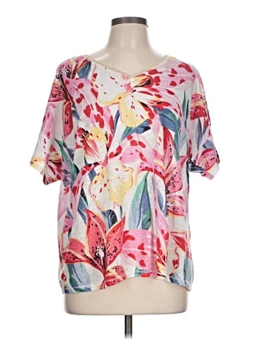 Chico's Short Sleeve Blouse (view 1)