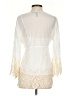 BCBGMAXAZRIA Ivory Long Sleeve Blouse Size S - photo 2
