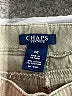 Chaps Solid Green Cargo Pants Size 12 - photo 7