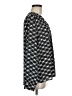 Aqua Black Long Sleeve Blouse Size M - photo 4