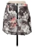 StyleStalker Graphic Gray Casual Skirt Size 2 - photo 2