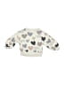 Zara Hearts Ivory Pullover Sweater Size 3 - photo 1