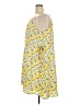 Pixley 100% Polyester Print Yellow Casual Dress Size 3X - photo 5