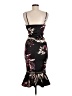 Boohoo Graphic Black Cocktail Dress Size 6 - photo 2