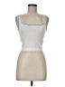 Bebe Silver Tank Top Size M - photo 1