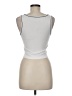 Bebe Silver Tank Top Size M - photo 2
