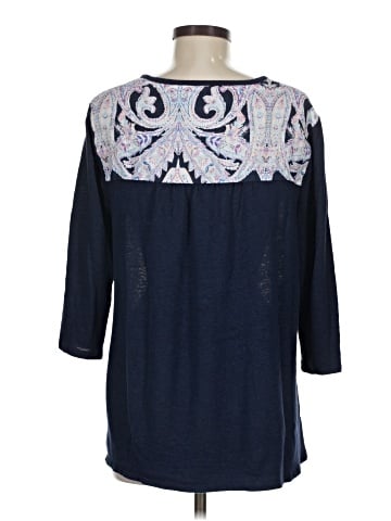 Chico's 3/4 Sleeve Blouse (view 2)