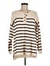 Unbranded Stripes Ivory Pullover Sweater Size M - photo 1