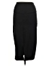 Unbranded Solid Black Casual Skirt Size M - photo 2